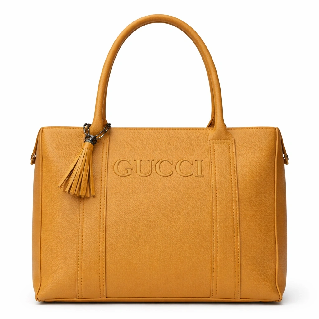 Luxury Mustard Tote Handbag for Women – Premium Edition (2) Luxury Mustard Tote Handbag for Women – Premium Edition