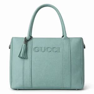 Mint Aura Luxe Tote Bag
