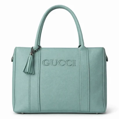 Mint Aura Luxe Tote Bag