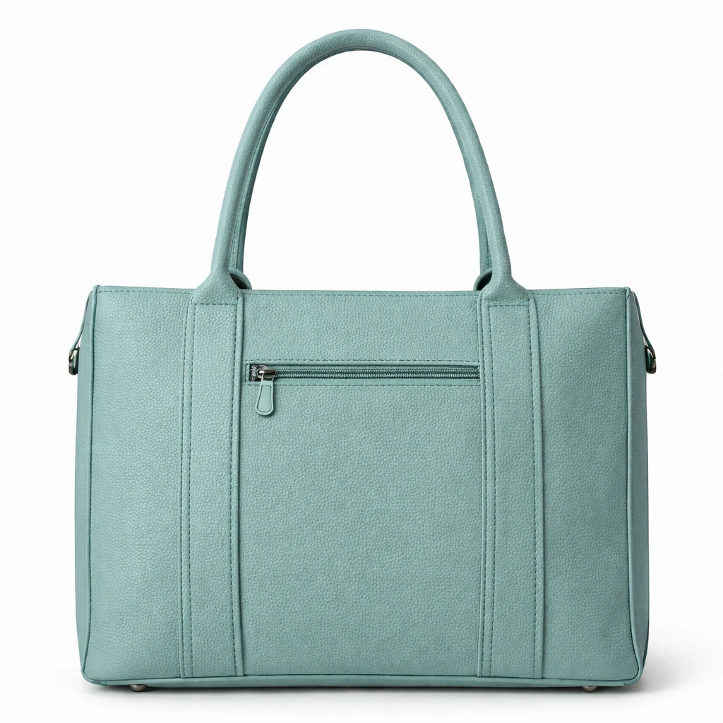 Mint Aura Luxe Tote Bag