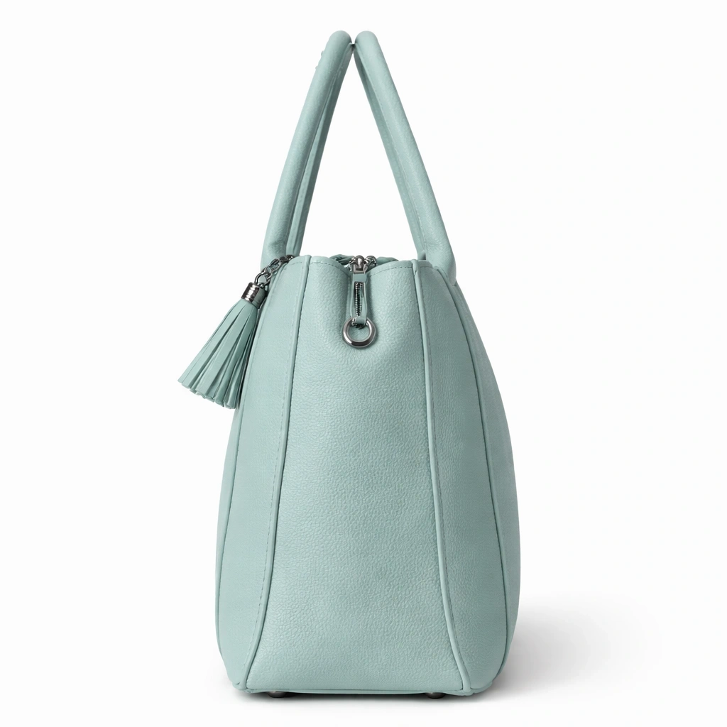 Mint Aura Luxe Tote Bag